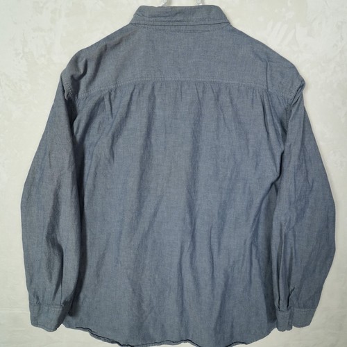 Carhartt Relaxed Fit Blau Langarm Button Down Hemd Herren Größe 3XL - Bild 3 von 8