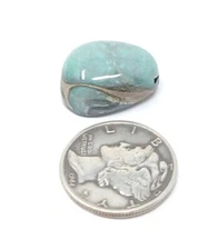 Natural Dark Green High Dome Damele Variscite Free Form Cabochon 11.7 Carats