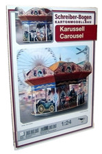 + KARTONMODELLBAU KARUSSELL  SCHREIBER-BOGEN 668  Cardboard Model