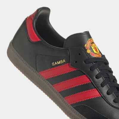 ☆ 大人気 adidas SAMBA Black red アディダス サンバ ☆ Adidas Original Samba Team Manchester United Black Red