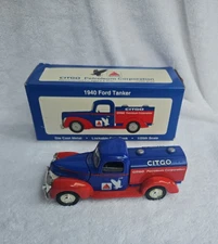 1940 Ford Citgo Tanker Truck Diecast Bank 1:25 Scale - Liberty Classics Mint NIB