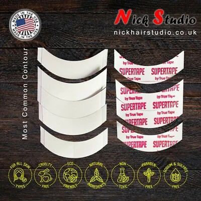 SUPER TAPE BY TRUE TAPE LLC USA Supertape Doppelseitiges Klebeband Lace Perücke Toupet Haarsystem CC Kontur (am häufigsten)