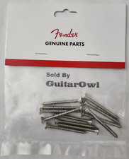 FENDER Neck Plate Mounting Screws American Standard Deluxe Guitars 0021424049