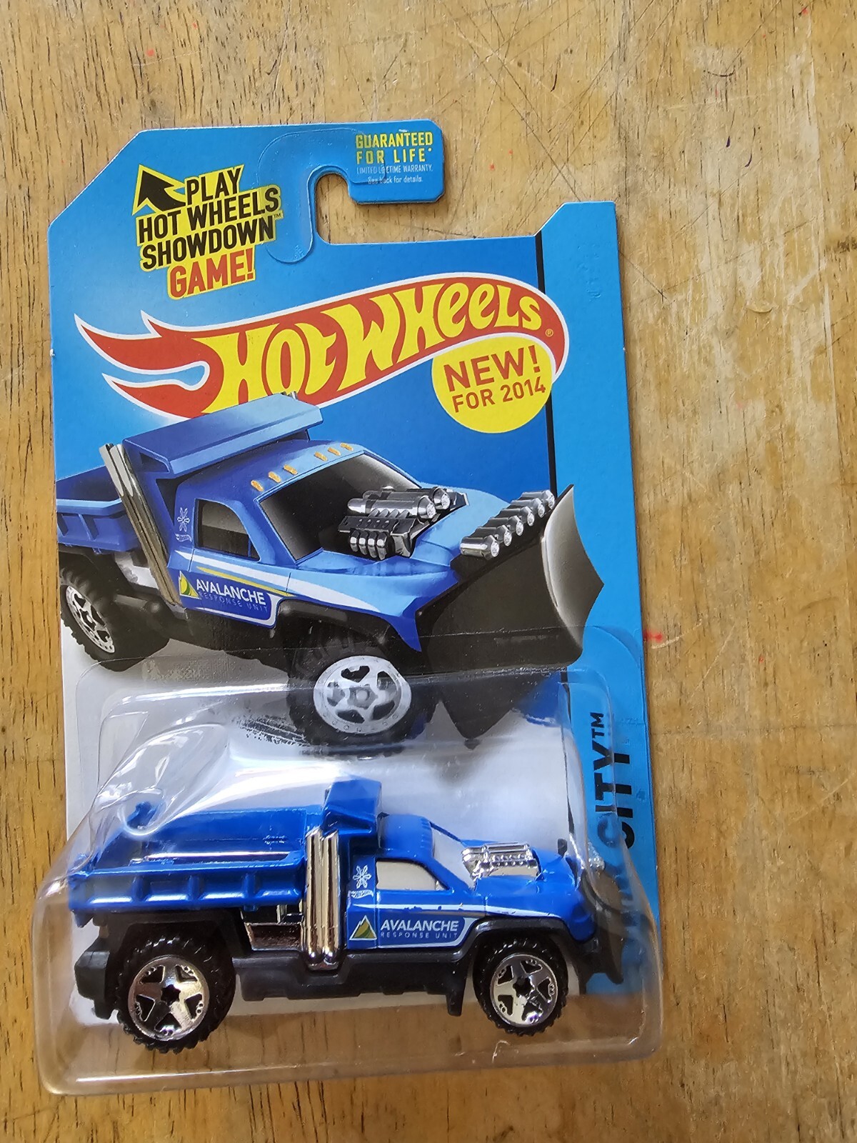 Hot Wheels HW CITY '14 ~ SO PLOWED (Blue) (50/250) 