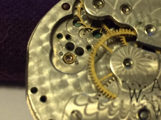 American Waltham Pocket Watch Movement for Pieces or Restoration.-1C84 - Image 4 of 4