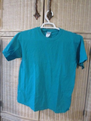 teal gildan shirt