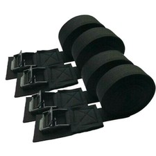 4X Auto Roof-Rack Spanngurte Schnalle Gep&auml;ck Kajak Brett Surfboard Zurrgurt