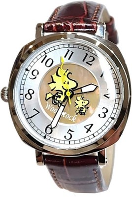 Snoopy Woodstock SN-1058 Watch Mineral Glass Left Crown Serial Number
