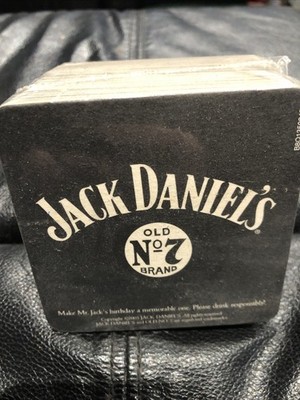 Jack Daniels 2005 Bierdeckel VOLLE PACKUNG X50 Neu Pub Bar Sammlerstück
