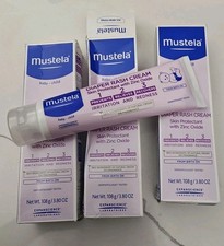 Mustela Baby Diaper Rash Cream 1 2 3 New 3 x 3.8 oz Exp. 07/2028 Soothing