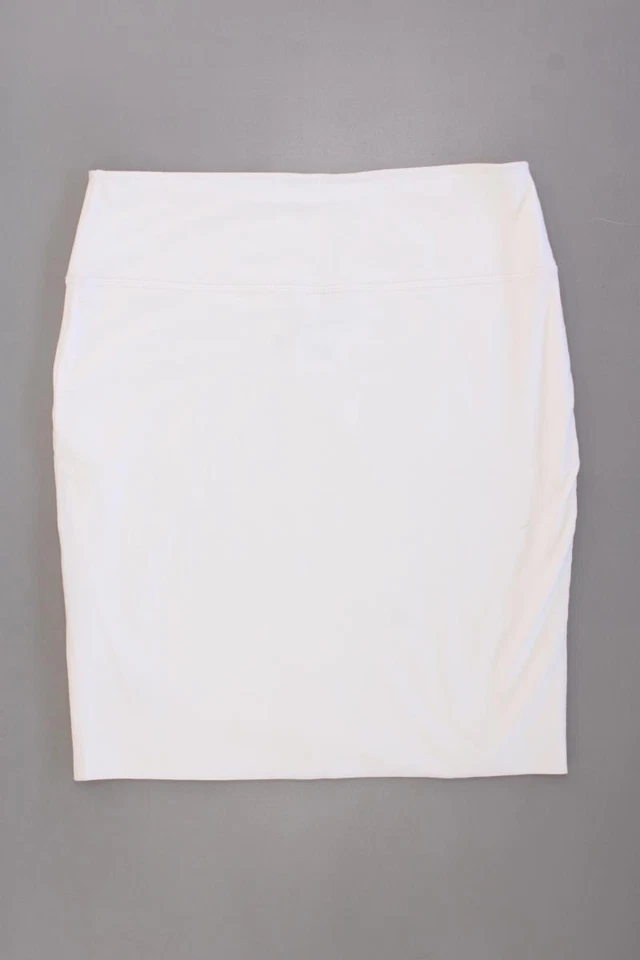 ✨ Kaffe Stretchrock Rock für Damen Gr. 42, L creme aus Baumwolle ✨ - Bild 3 von 4