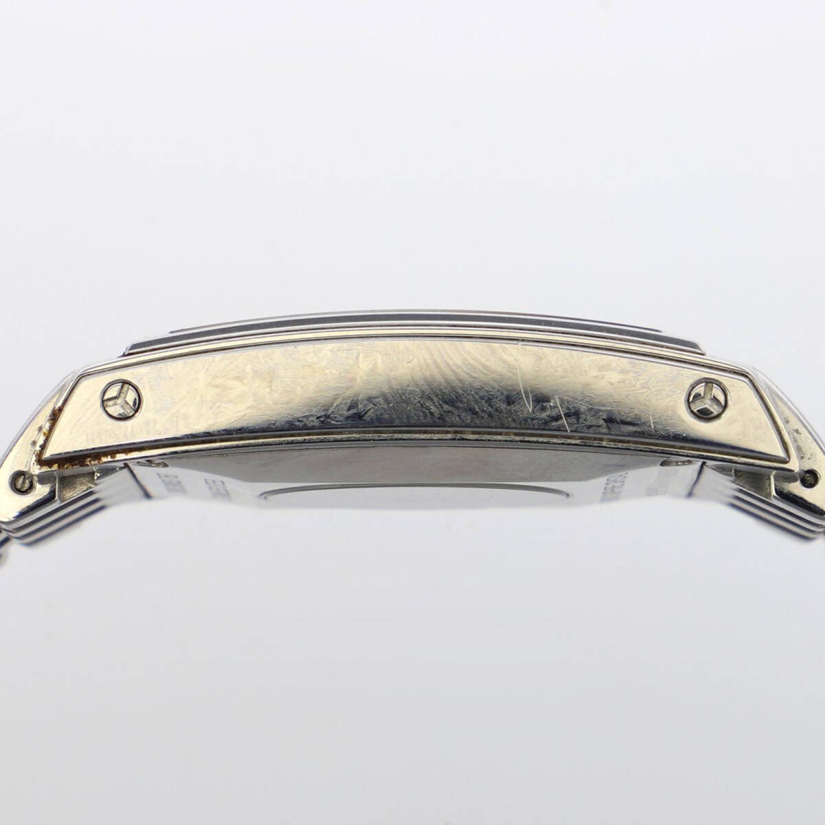 ORIS 32-47341 Rectangular Date Silver Dial Stainl… - image 5