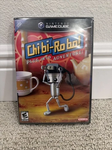 Chibi-Robo Plug Into Adventure GameCube New Factory Sealed Nintendo