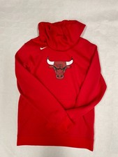 Sweat Enfant Nike Chicago Bulls Logo Rouge NBA Essentiel Taille XL