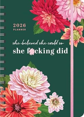 Sourcebooks - 2026 She Believed She Could So She Fcking Did Planner   - G245z