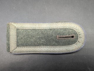 WWII/2 German Army NCO of motor transport single button on type shoulder board.
