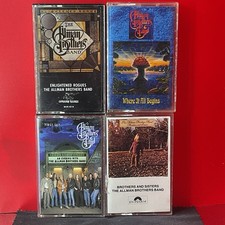 THE ALLMAN BROTHERS BAND 4 Cassette Tape Lot.  Brothers  Sisters  , Live  More 