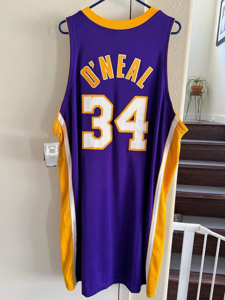 Футболка Шакила О'Нила Nike Pro Cut 2001 Los Angeles Lakers размер 56 +6 - Изображение 2 из 4
