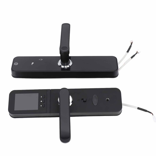 Black Face Recognition Smart Lock Wifi Remote Control Touch Screen Fingerpri NEW - Afbeelding 7 van 12