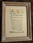 Vtg 1922 Art Deco Motto 11x9 Framed Print An Aim For The Home Maker Juliet Bane