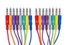 Hosa CSS-807 8-channel 1/4-inch TRS Male Snake - 23.1 foot
