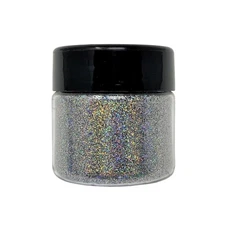 : Holographic Silver Biodegradable Ultra-Fine Cosmetic Grade Glitter 0.75 oz ...