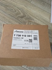 Worcester 7738112323 Comfort+ I RF Wireless Room Thermostat New  Missing manual