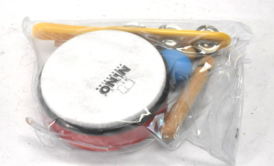 Nino Percussion 5 Piece Rhythm Set Drum Instruments Set Musical Pack Set