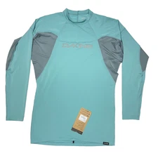 NEW Dakine HD Snug Fit Long Sleeve Surf Shirt Rash Guard Men's 2XL UPF50 XXL