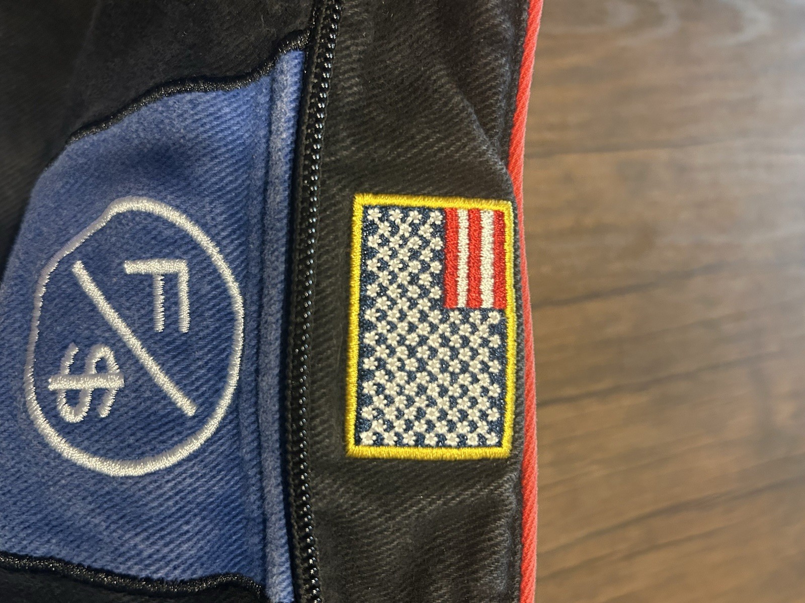 Bold Fly Supply Statement Patchwork Racing Jacket… - image 14