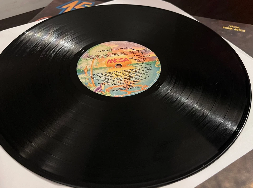 15 Exitos Del Verano (Argentina) (Cheesecake) - 12" Vinyl Record LP - VG Foto 3 de 3