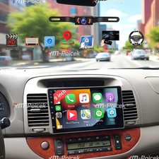 Android 13 Car Stereo HD1080P 2 32G 9" For Toyota Camry 00-06 w/Wireless CarPlay