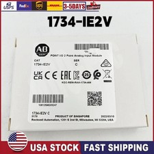 New Allen-Bradley 1734-IE2V 2 Point Analog PLC Input Module 1734IE2V US Free Tax