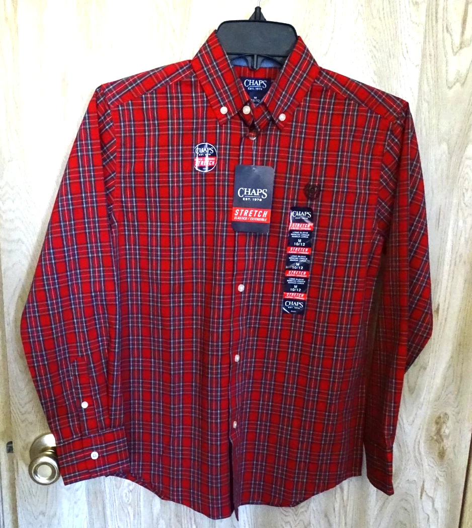 シャツ Chaps Black Casual Button-Down Shirts for Men for sale | eBay