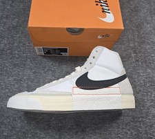 Nike Blazer Mid '77 Pro Club White Black Sneakers DQ7673-100 Mens Size 7.5 NEW