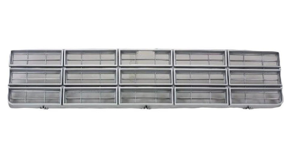 New For Chevrolet C10 C20 C30 K10 K20 K30 1977-1980 Grille Silver Plastic - Image 2 of 4