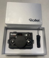 Rollei 35 AF Black Film Camera, Lidar Autofocus, 35mm. Check Description