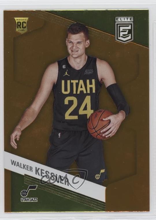 2022-23 Donruss Elite Rookies Orange Walker Kessler #216 13rg