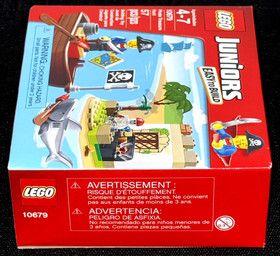 NEW SEALED! LEGO JUNIORS 10679 PIRATE TREASURE HUNT / SHARK / SKELETON / BOAT