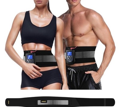 DOMAS Wireless Ab Belt Abdominal Muscle Toner- APP Controlled Bluetooth Abs... 