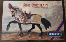 Breyer 1997 Fine Porcelain Premier "The Great Horse In Armor". #79197. NIB!