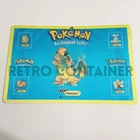 Vintage Lenticular Yoga Fruit Juice Placemat Tablecloth - Charizard