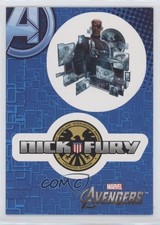 2012 Upper Deck Marvel Avengers Assemble Retail Stickers Nick Fury #S13 m4h