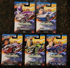 SET OF 5 Hot Wheels Silver Series ACCELERACERS 2025 Walmart Exclusive Revert