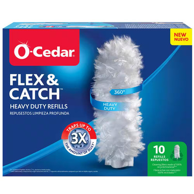 Heavy Duty Dusting Refills for O-Cedar Flex & Catch Kit, 10 Count