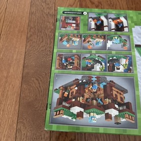 lego minecraft the waterfall base 21134 - Retired - New Slight Damage Corners