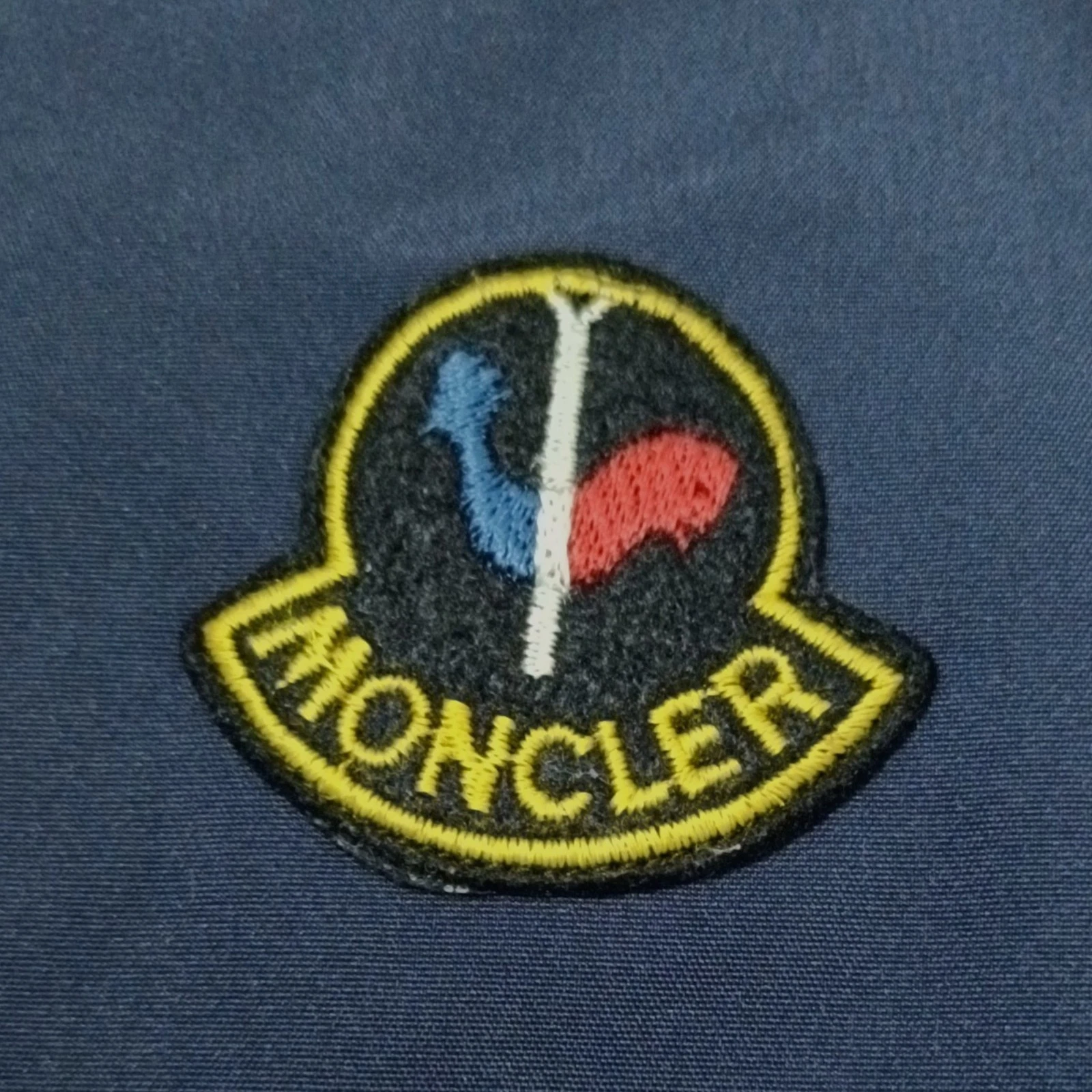 Moncler Vintage Reversible Down Puffer Jacket Red/Blue Quilted Full Zip Mens M image 8