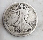 1916 D Walking Liberty Half Dollar Key Date First Year Of Issue