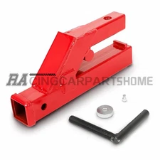 2" Clamp on Trailer Hitch Ball Mount Receiver For Deere Bobcat Tractor Bucket