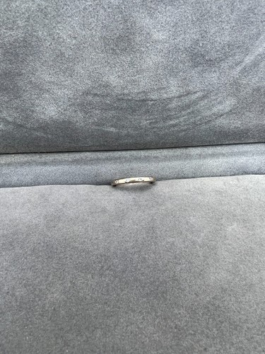 Anello Ole Lynggaard Danimarca oro bianco 18 kt per sempre amore 0,16 ct diamanti misura 52 - Foto 2 di 9